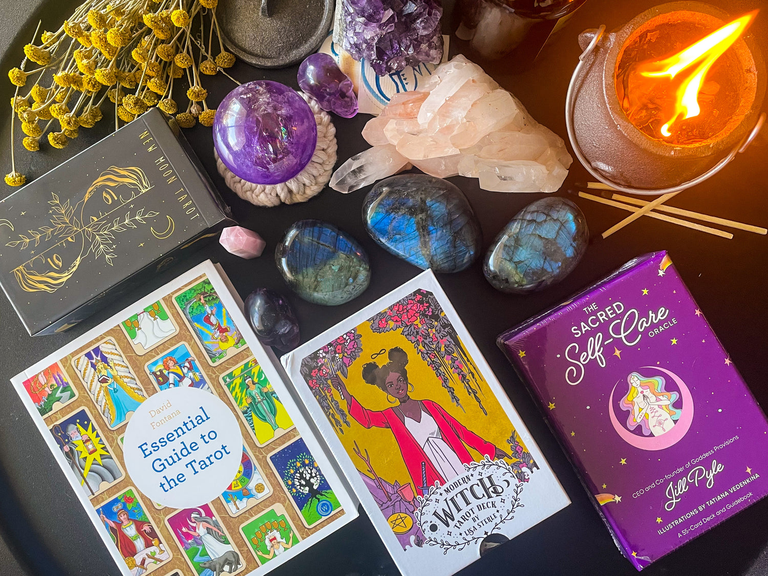 Books, Journals, Tarot and Oracle decks